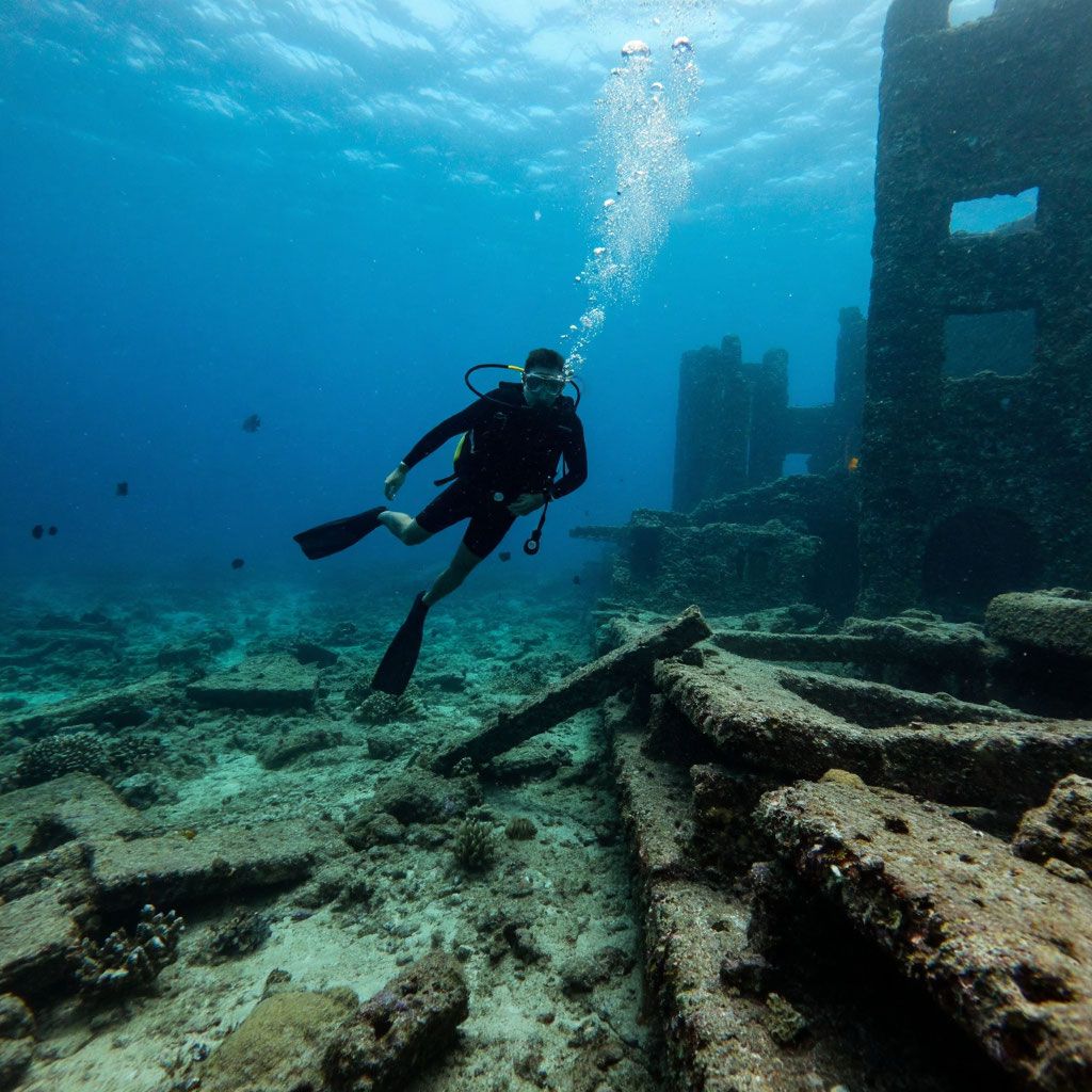 Подводное исследование затонувших объектов (Wreck Diving).